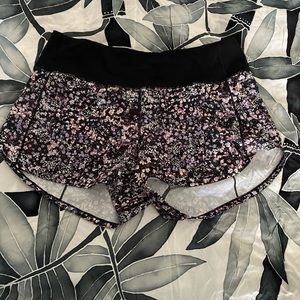 Lululemon speed shorts 4 inch inseam